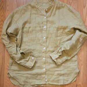 Muji 100% Linen Shirt For Women
